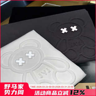 设计师线 荃棉短袖 立体发泡压印 夏季 T恤 男女情侣款 重磅牛货