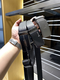 走商场订单！大捡漏！不挑人！二层牛皮商务休闲上档次礼盒装腰带