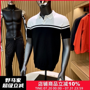 走商场订单 夏季 口碑线 儒雅绅士 男士 商务休闲透气针织POLO衫