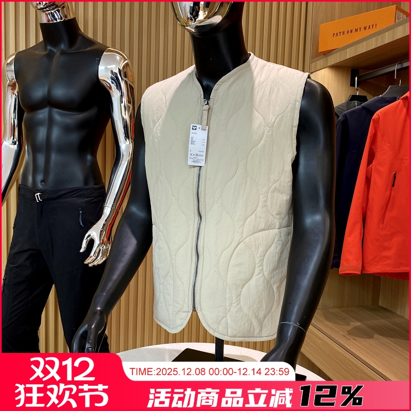 秋冬男女轻盈薄棉马甲背心