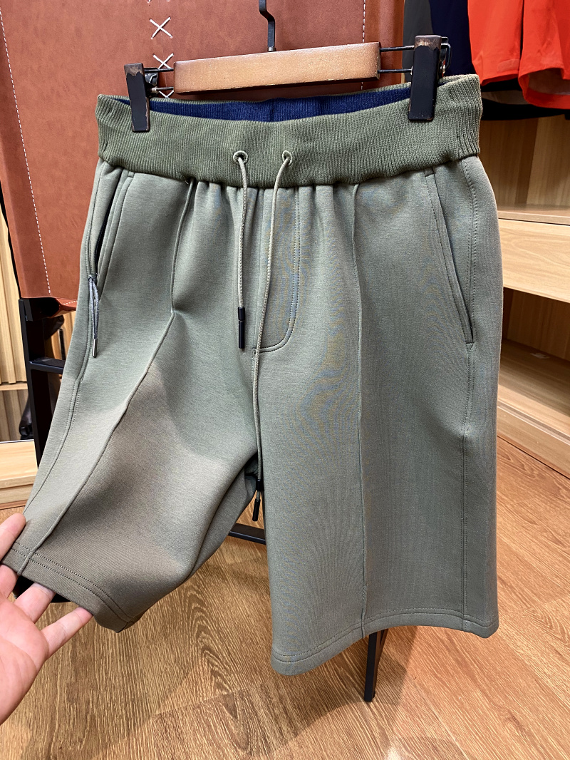 意式轻奢360g空气层短裤男