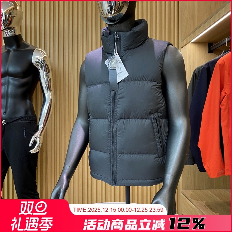 90白鸭绒冬季男士羽绒马甲