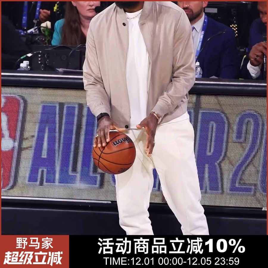 詹皇示范！老钱风奢华男士夹克