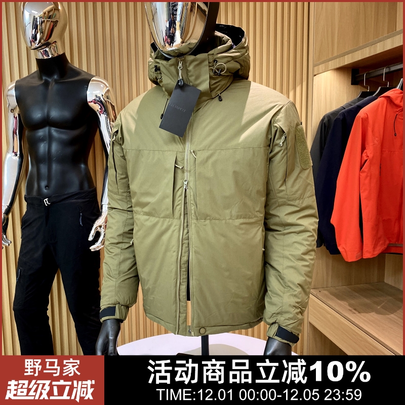 君版AR！连帽可拆卸户外棉衣