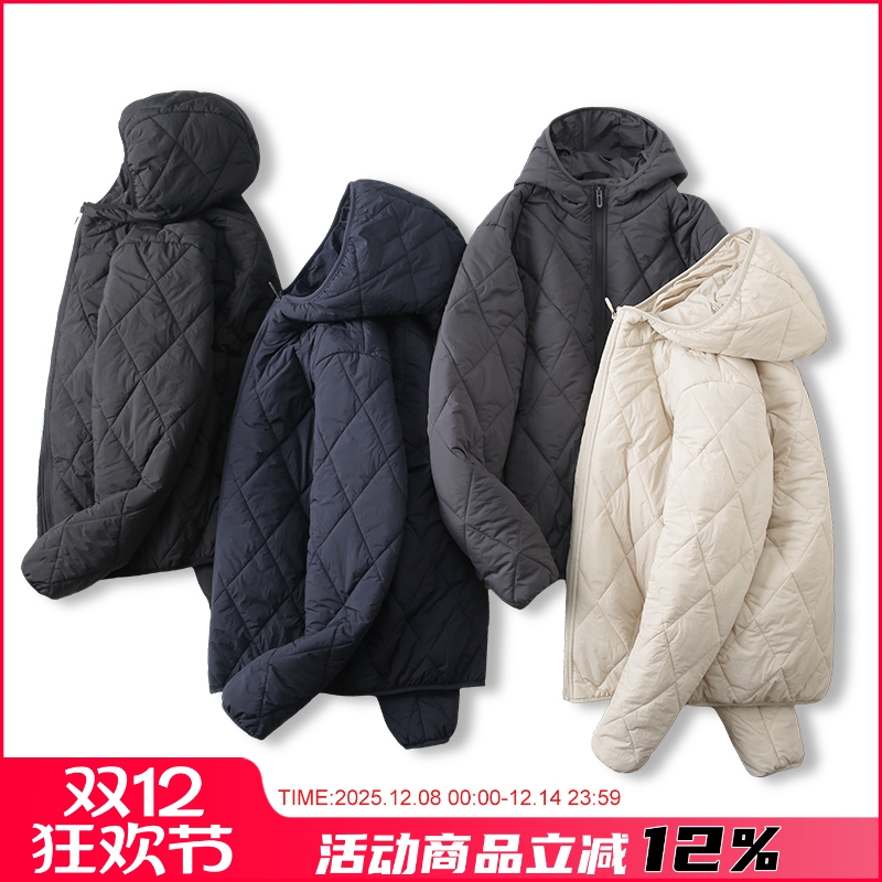 外套拉链棉衣上衣24秋冬季新款