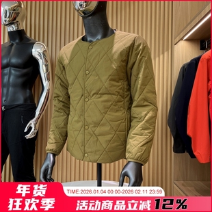 【科技三防-桑蚕丝+绵羊毛充填】秋冬男女情侣款日系无领棉衣棉服