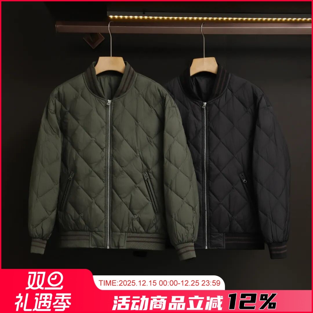 美式复古！经典90白鸭绒羽绒服