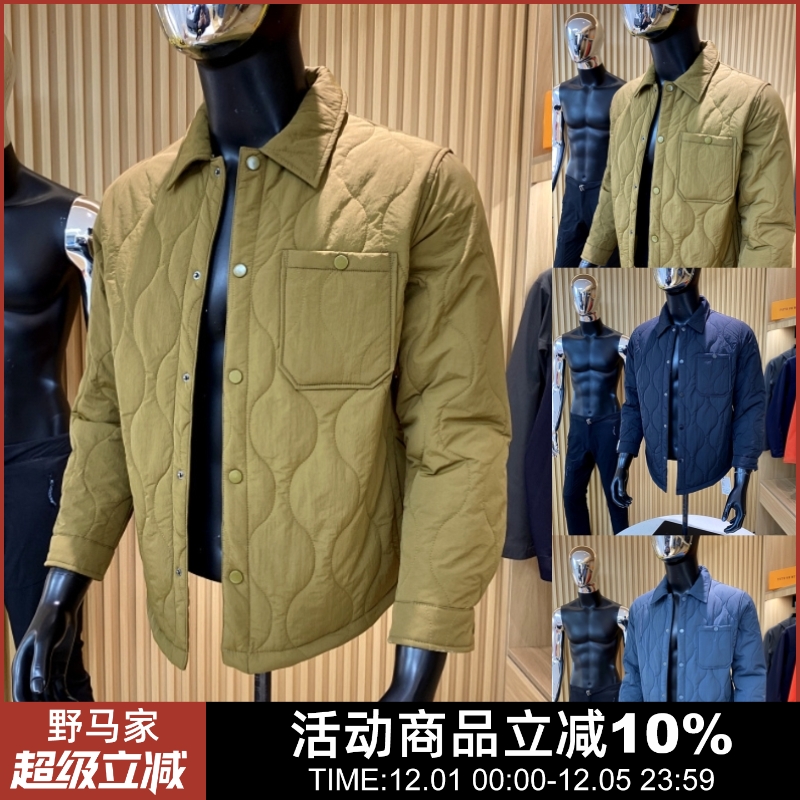 秋冬男士时尚衬衫棉夹克棉衣