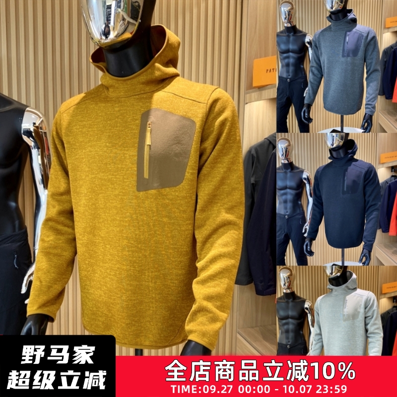 连帽抓绒衣卫衣户外运动外套