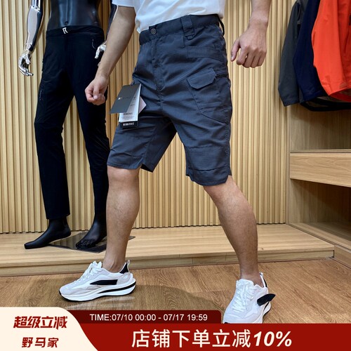 工装裤短裤直筒五分裤潮