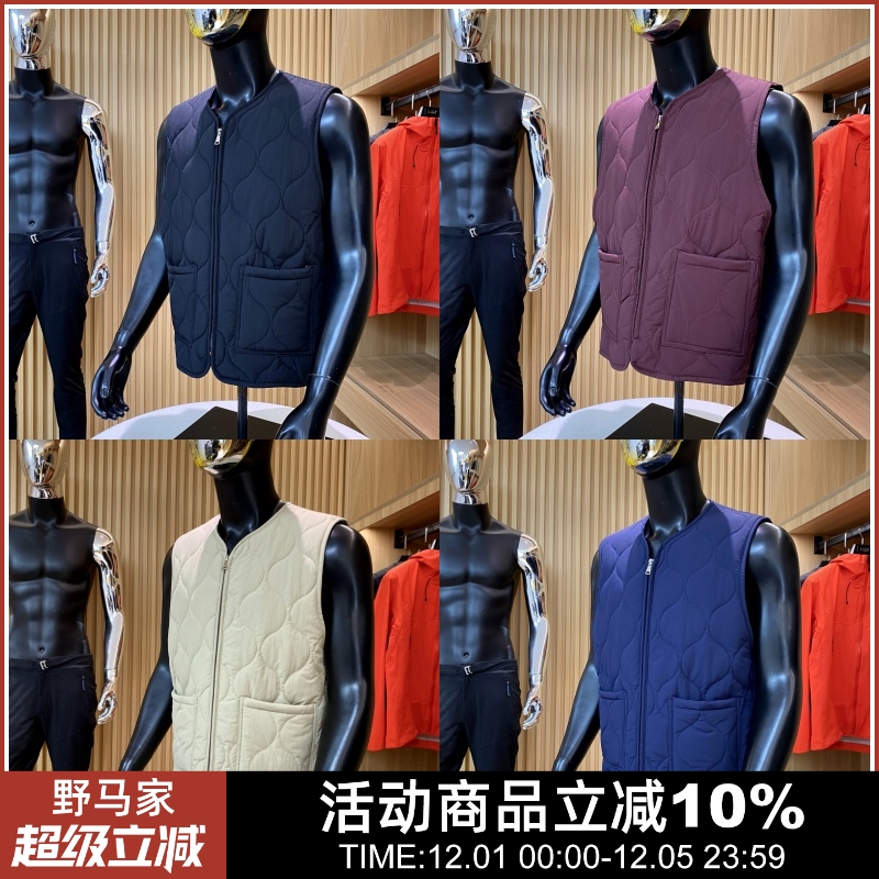 男女情侣款!秋冬户外简约时尚百搭棉潮宽松保暖棉背心休闲马甲