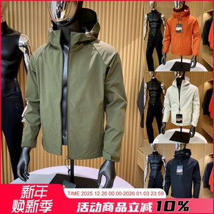 男女款 户外三防面料 户外运动休闲连帽夹克潮 3D立裁 镇店牛货