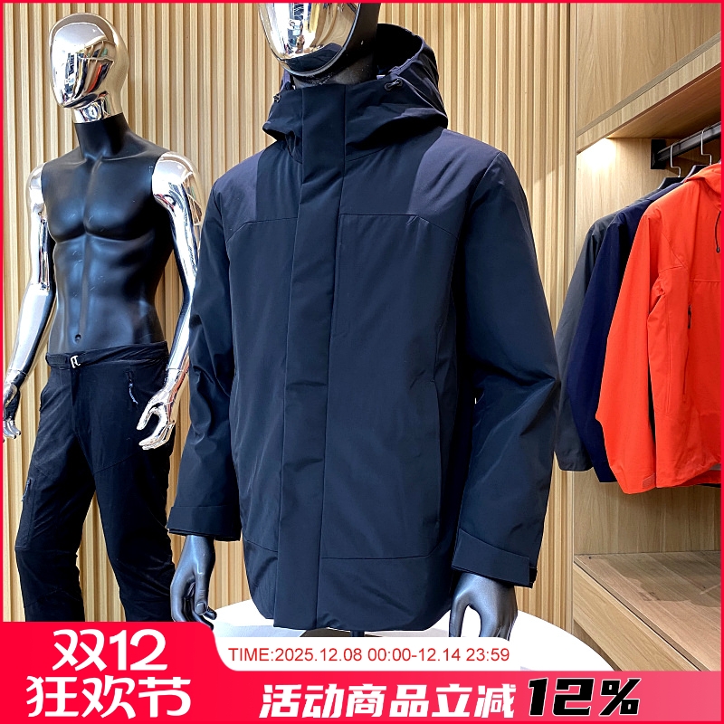 男士户外机能羽绒服外套
