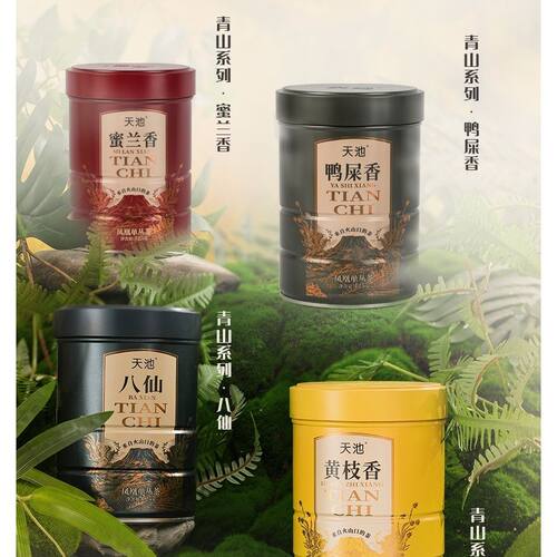 天池茶叶 鸭屎香凤凰单枞茶乌岽凤凰单丛茶八仙蜜兰香 青山系列