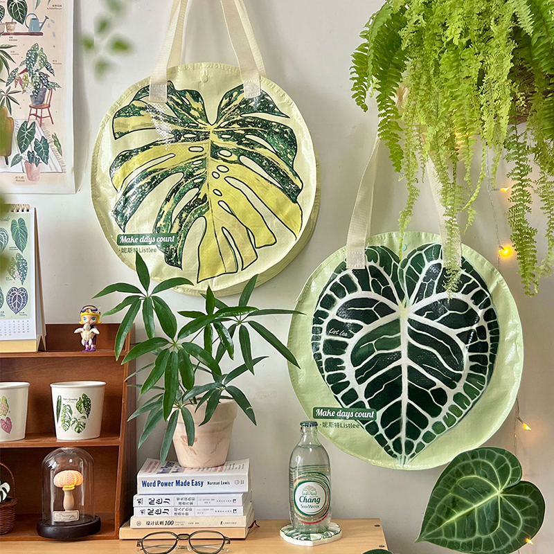 原创绿植显眼包无锡热植展手提袋