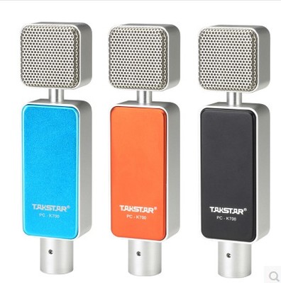 Takstar/得胜 PC-K700电容麦克风 网络K歌声卡录音设备套装话筒