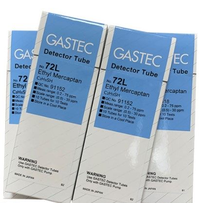 日本GASTEC乙硫醇检测管72L石油