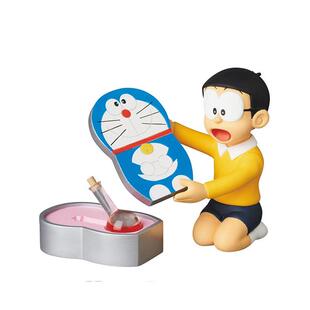 Rang日本代购UDF哆啦A梦卡通机器猫大雄铁盒可爱玩偶潮流礼物摆件
