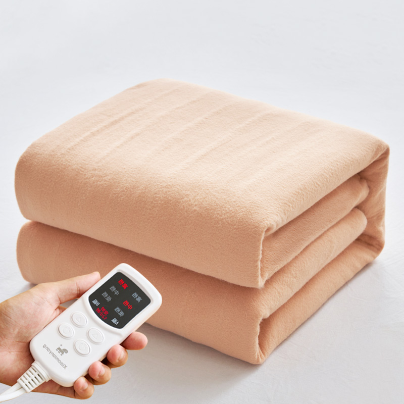 小绵羊双人电热毯家用双控可调温