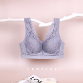 霞琪孕妇内衣哺乳文胸罩产后全罩杯大胸喂奶前开扣产妇睡眠背心式