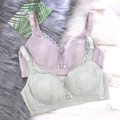 霞琪孕妇内衣哺乳文胸罩怀孕期大码 防下垂聚拢无钢圈产后喂奶 薄款
