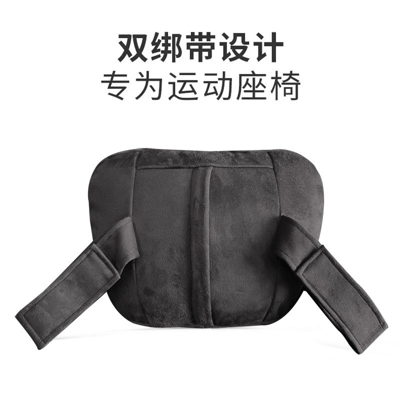 适用于帕拉梅拉保时捷一体式运动座椅专用双扣绑带汽车颈枕腰靠