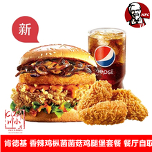 肯德基kfc新品套餐电子券优惠券2