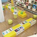 学校图书馆书架沙发阅览室银行大厅社区活动室商用休闲公共区沙发