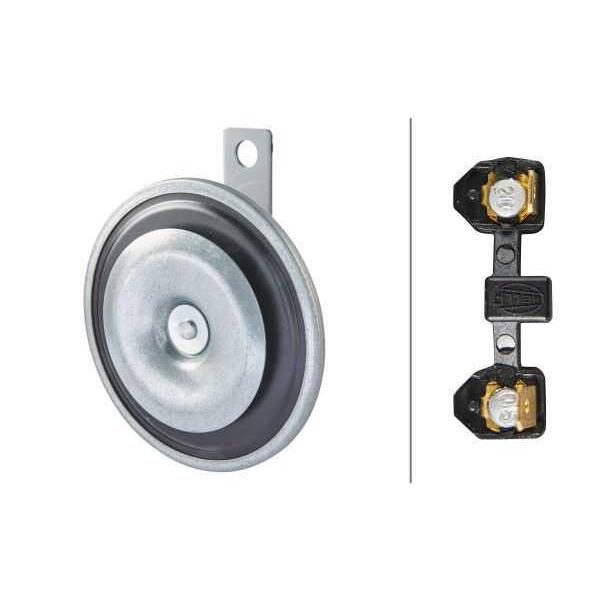 挖机、装载机、叉车、卡车通用型 3BA 002 768-651 海拉盆型喇叭