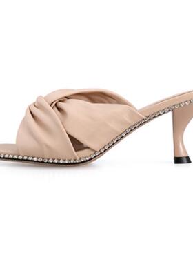 专柜正品 Roberta诺贝达女鞋RM19406夏款细跟露趾休闲凉鞋