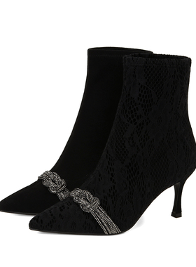 专柜正品Roberta诺贝达女鞋RA07243冬季时尚百搭舒适女短靴