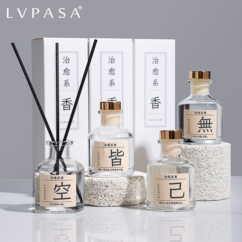 香薰精油卧室内摆件家用栀子花酒店房间香水香氛厕所卫生间除臭用