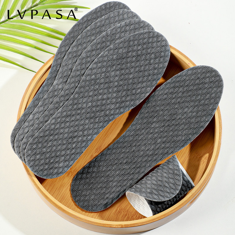 3双 一次性鞋垫夏季光脚单鞋木浆吸汗透气男女超薄防臭高跟鞋垫