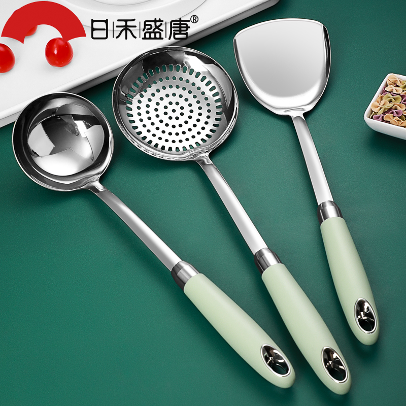 炒勺汤勺漏勺全套厨具套装