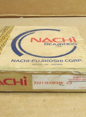 日本进口NACHI轴承22320EXW33 22322 22324 22326 22328 22330C3
