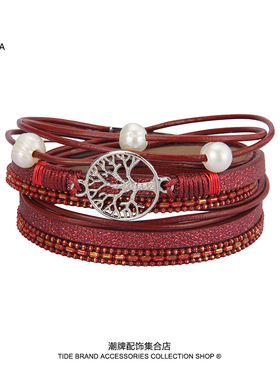 中式清冷感手链白月光手镯