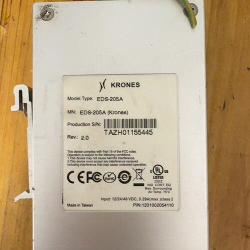 议价KRONES工业交换机EDS-205AEDS205AEDS205A205AEDS