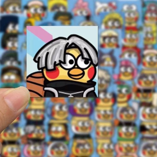 鸡你太美小黄鸡蔡徐坤贴纸手账