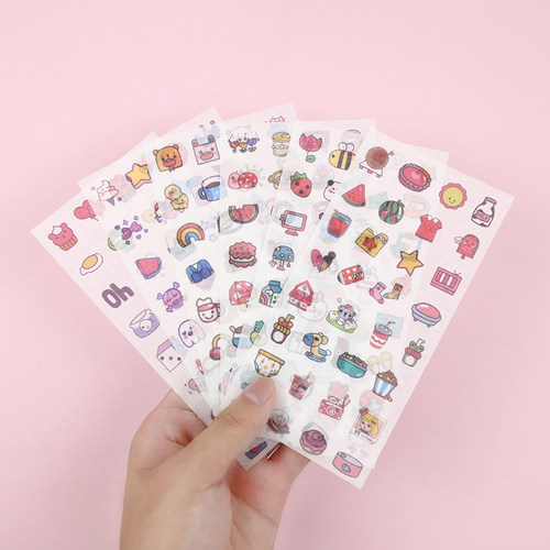 可爱小图案卡通儿童韩版ins手账