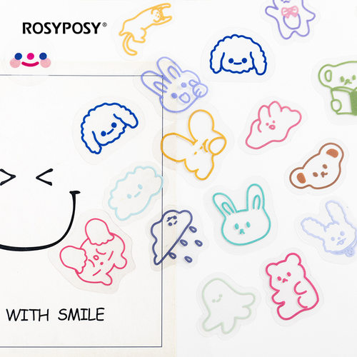 贴纸手帐ins少女心素材模板 贴纸手帐ins少女心图片下载 小麦优选