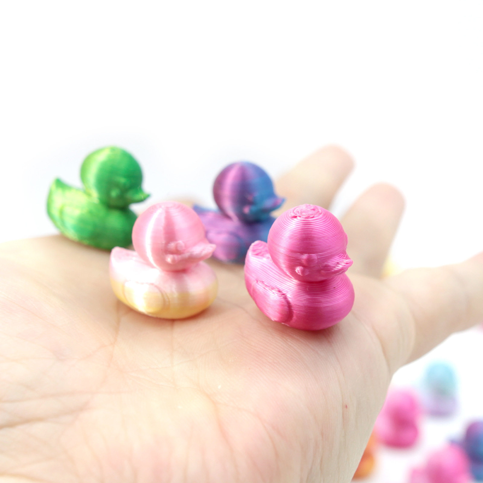 3D打印小鸭子桌面摆件diy迷你动物模型儿童玩具礼物幼儿园小礼品,玩具/童车/益智/积木/模型,仿真/动物玩偶,淘宝优惠券,粉丝福利购,淘宝优惠卷