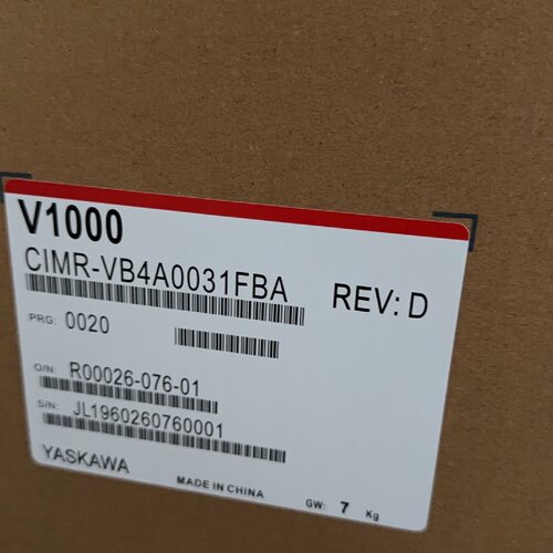议价安川变频器CIMR-VB4A0031FBA  11KW工程剩余，价优出
