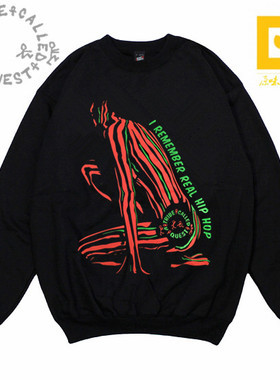 美国经典ATCQ I REMEMBER REAL HIPHOP致敬经典卫衣 说唱|DJ|街舞