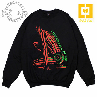 REMEMBER REAL ATCQ 街舞 说唱 卫衣 美国经典 HIPHOP致敬经典