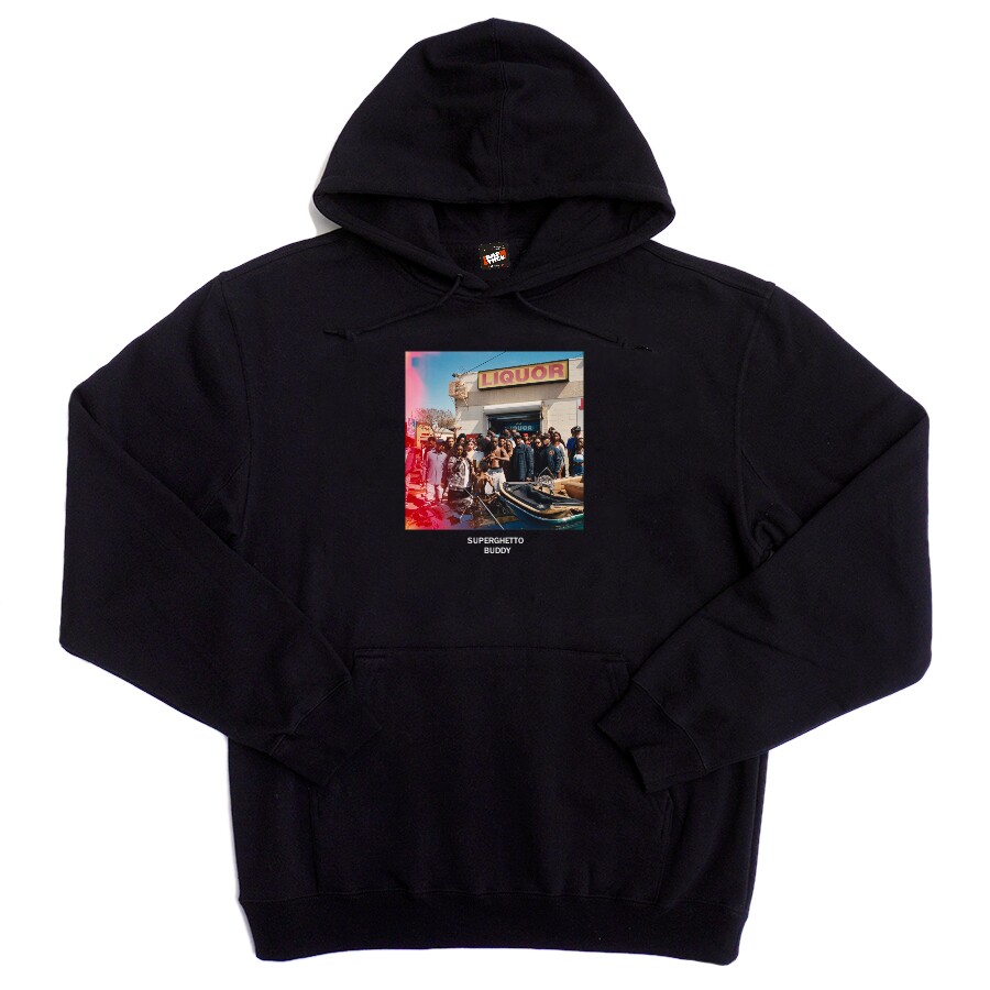 说唱街舞美式街头连帽卫衣