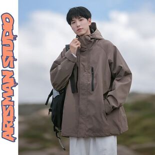 日系工装外套男女ins潮春秋oversize小众宽松美式m51短风衣夹克潮