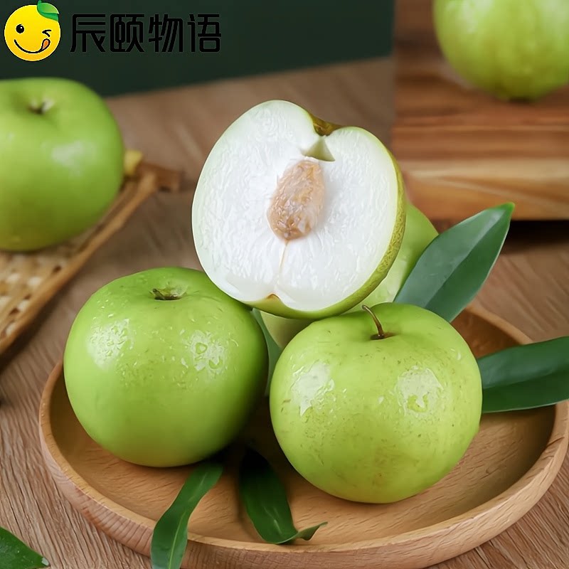 辰颐物语苹果枣3斤云南甜脆青枣福建贵妃牛奶枣新鲜枣子应季水果