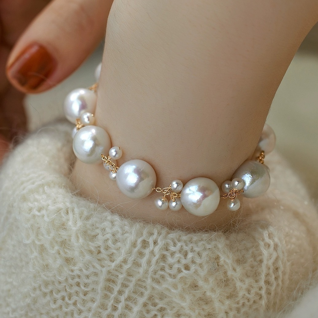 S925纯银法式轻奢手链