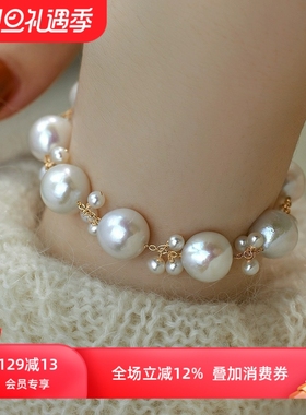 S925纯银法式轻奢手链