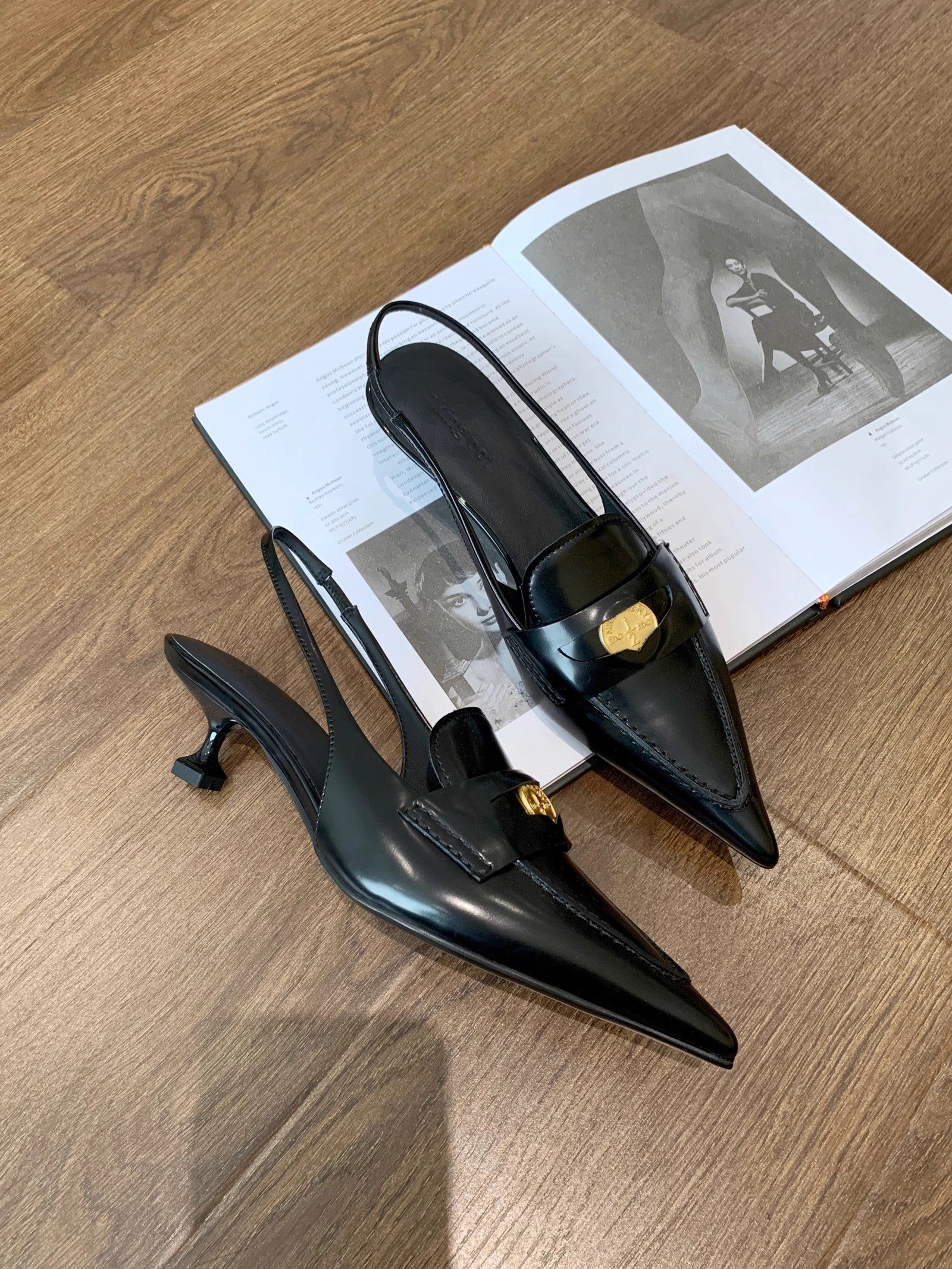 InkingPot彭姐 夏季法式新款单鞋时尚尖头OL后空猫跟包头凉鞋女,女鞋,时装凉鞋,淘宝优惠券,粉丝福利购,淘宝优惠卷